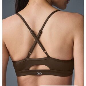 ALO Yoga Espresso Airlift Sports Bra
